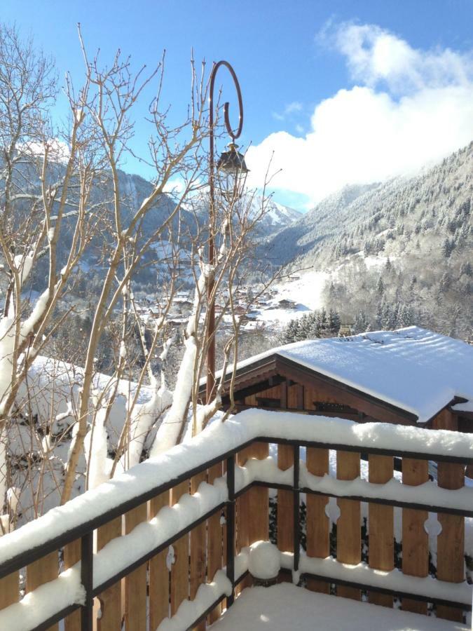 Chalet La Grande Vue Saint-Jean-dʼAulps Exterior foto